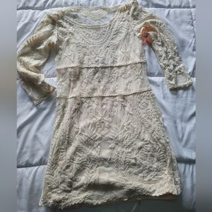 Express short length ivory Dress